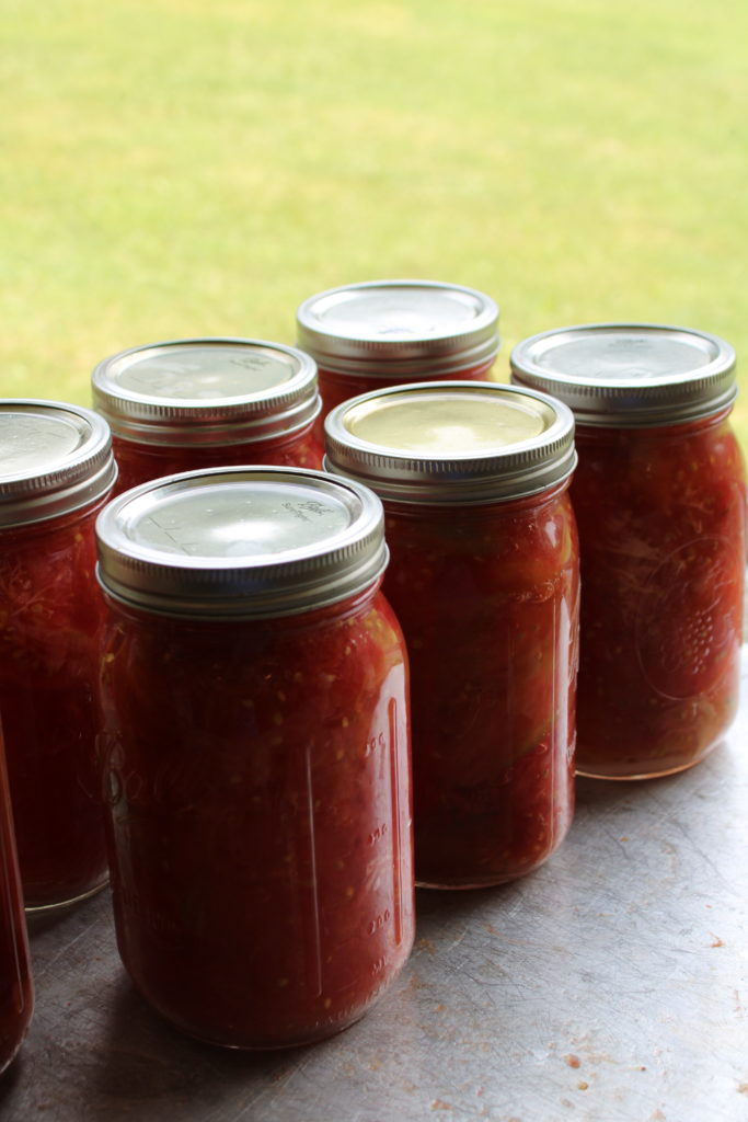 learning how to can whole tomatoes for beginners
