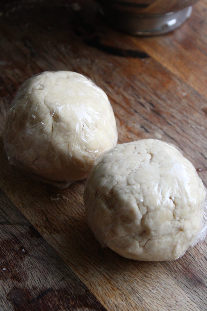 pie crust dough balls 